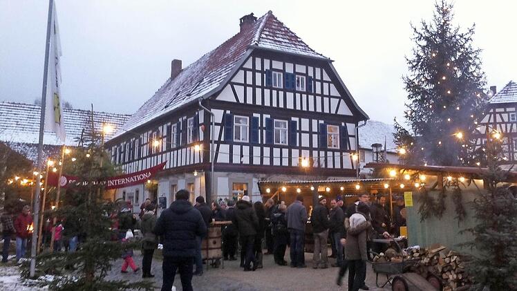 Vorweihnachtliche Stimmung in Jesserndorf Foto: p