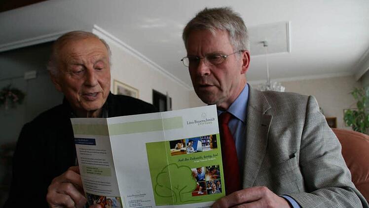 Herbert Bauerschmidt (links) und Richard Lehmeier.  Foto: Jürgen Gärtner