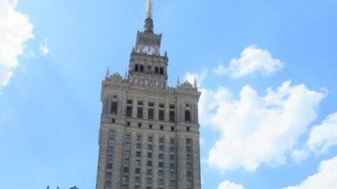 Der Kulturpalast - ein umstrittenes Objekt in Warschau Foto: Dieter Seyfarth