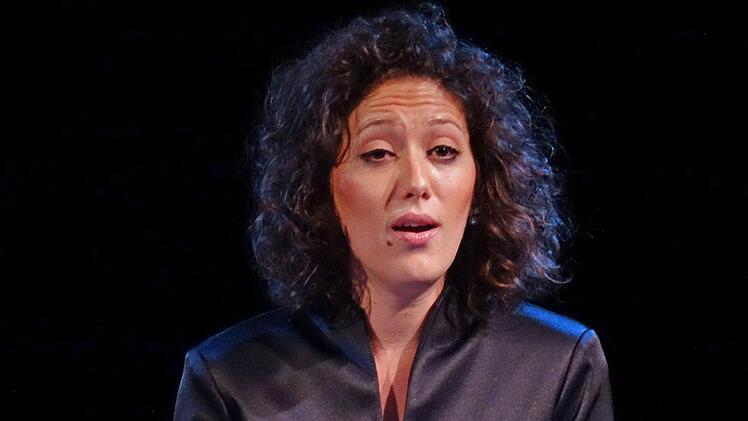 Ana Cvetkovic-Stojnic beeindruckte mit einem Liederabend in der Reithalle. Foto: Jochen Berger