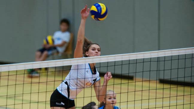 Theresa von Waldenfels (am Ball) wird gegen Planegg-Krailling ihr vorerst letztes Spiel für die Hammelburger Damen geben. Foto: Martin Kunack