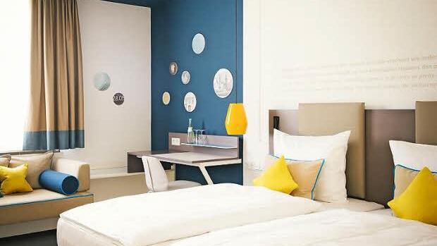 Hotels rüsten auf: So will die Vienna-House-Easy-Kette die Zimmer gestalten in dem Hotel, das bis vor kurzem Arcadia Coburg hieß. Foto: VIH