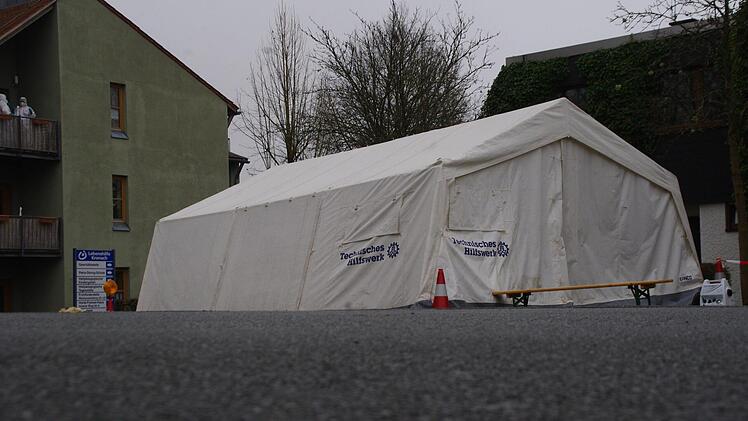 Ausnahmezustand am Kreuzberg: Alle Bewohner und Mitarbeiter müssen getestet werden. Fotos: Marco Meißner