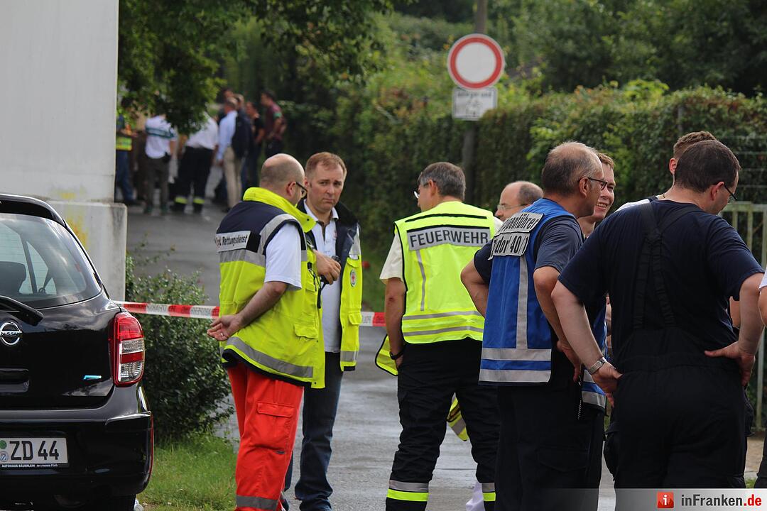 Koffer verpufft in Zirndorf