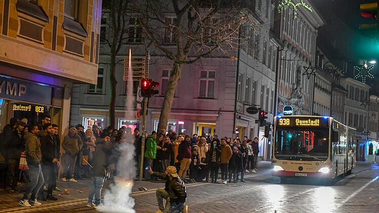 Silvester 2019/2020 in Bamberg. Foto: Ronald Rinklef