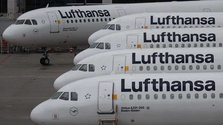 Passagiermaschinen der Lufthansa