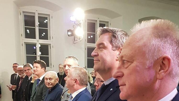 Ministerpräsident Markus Söder beim Neujahrsempfang in Münnerstasdt.Susanne Will