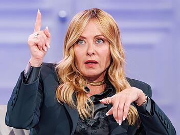 Italiens Ministerpr&auml;sidentin Giorgia Meloni