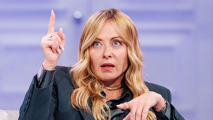 Italiens Ministerpr&auml;sidentin Giorgia Meloni