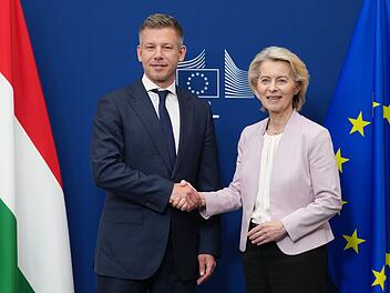 Ungarns neuer Ministerpr&auml;sident Magyar in Br&uuml;ssel