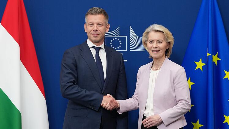 Ungarns neuer Ministerpr&auml;sident Magyar in Br&uuml;ssel