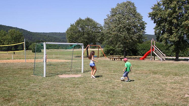 Eindrücke vom Spielplatz Bad Bocklet. Foto: Ralf Ruppert