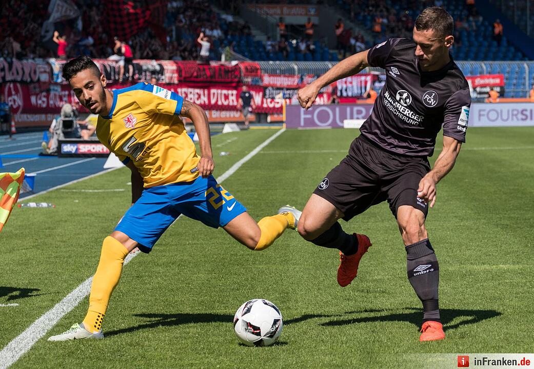 Der 1. FC Nürnberg geht mit 6:1 bei Eintracht Braunschweig unter