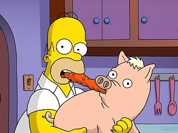 Ein kurzer Blick in Homers F&uuml;hrerschein w&auml;hrend der 16. Episode in Staffel vier verr&auml;t: Das Simpsons-Oberhaupt wurde am 12. Mai 1956 geboren.
