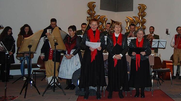 Weihnachtskonzert in Hassenbach. Foto: Günther Straub
