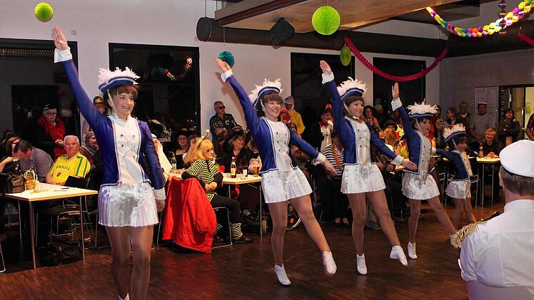Ein Gastspiel gaben die Happy Dancer aus Schlüsselfeld.