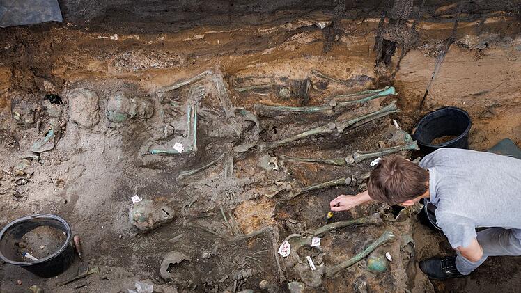 Pestfriedhof aus dem 17. Jahrhundert in Nürnberg
