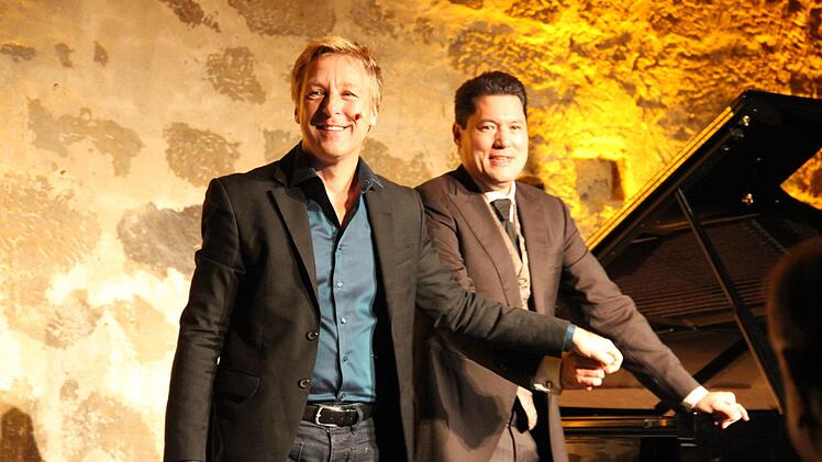Ingo Dannhorn und Max Müller hauchen dem Pianisten Wilhelm Kempff  neues Leben ein. Foto: Katharina Müller-Sanke
