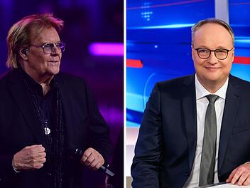 Zwischen Howard Carpendale (links) und Oliver Welke herrscht dicke Luft.