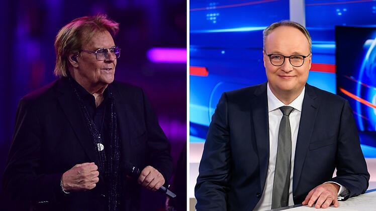 Zwischen Howard Carpendale (links) und Oliver Welke herrscht dicke Luft.