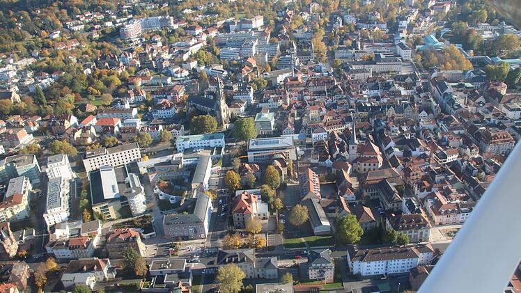 Das Landratsamt aus der Luft. Foto: Ralf Ruppert