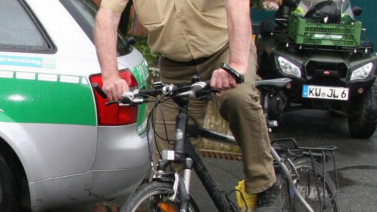 Michael Kofer, Verkehrssachbearbeiter bei der Kulmbacher Polizei und "Genussradler".