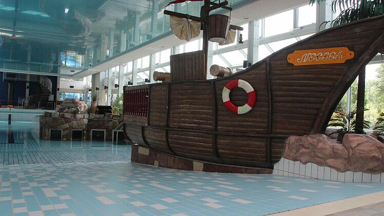 Noch liegt das Piratenschiff auf dem Trockenen. Foto: Thomas Heuchling
