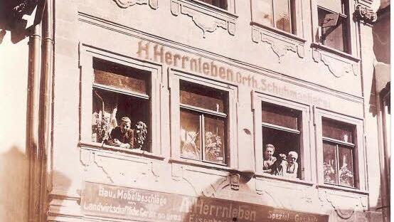 Das frühere Stammhaus der Herrnlebens in der Oberen Sandstraße Foto: privat