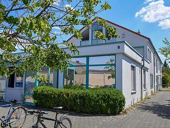 Hier ist die neue Heimat des deutsch-arabischen Kulturvereins. Fotos: Ronald Rinklef
