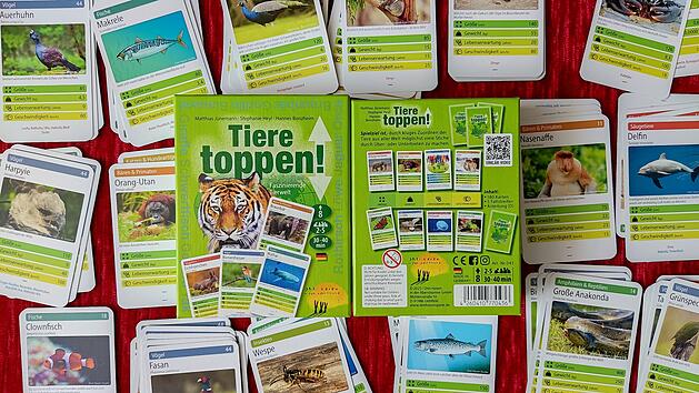 Tiere toppen im Test - geniales Kartenspiel rund um Tierfakten