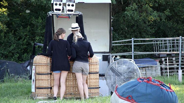 Wer bekommt hier wohl einen Korb?