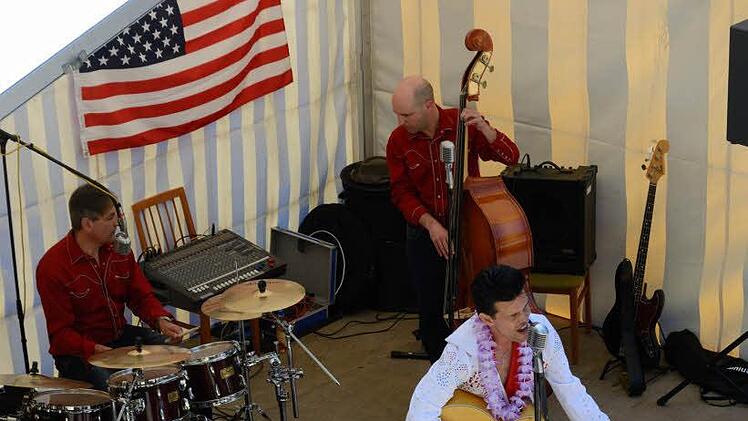 Beim Aschacher Museumsfest. Foto: Björn Hin
