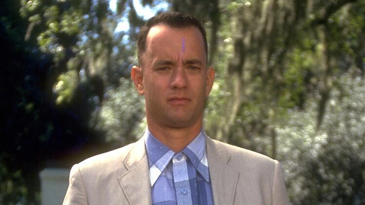 "Forrest Gump" von Regisseur Robert Zemeckis wurde mit sechs Oscars ausgezeichnet. Tom Hanks (Foto) erhielt ihn als bester Hauptdarsteller.