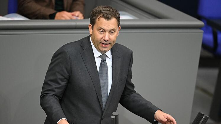 Bundesfinanzminister Lars Klingbeil