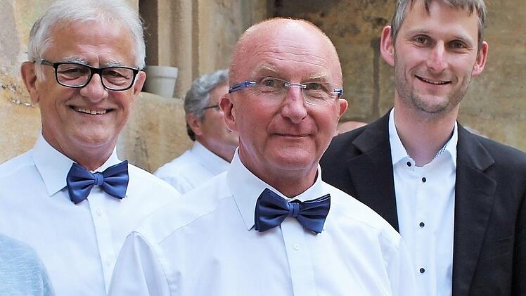 Rupprecht Cramer von Clausbruch aus Pommersfelden (Mitte)