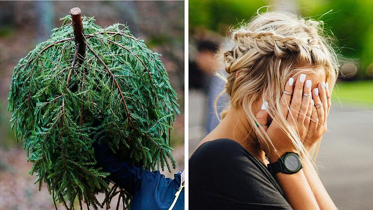 Frau fordert Schmerzensgeld nach Unfall - kurioses Weihnachtsbaum-Bild entlarvt sie