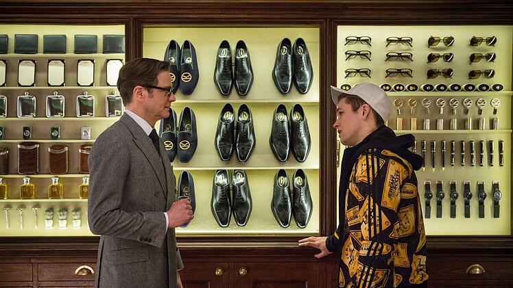 Hinter der Fassade eines Herrenausstatters in der Londoner Saville Row verbirgt sich der Geheimdienst der "Kingsman".