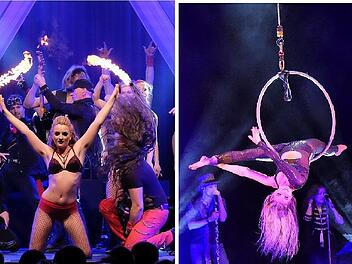 Neustadt bei Coburg: "Rock The Circus" bietet Mix aus Rockmusik und Artistik - ACDC, Queen und Guns'n'Roses im Zirkus