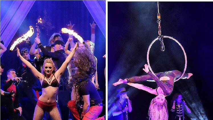 Neustadt bei Coburg: "Rock The Circus" bietet Mix aus Rockmusik und Artistik - ACDC, Queen und Guns'n'Roses im Zirkus