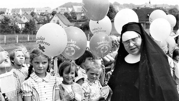 Zeit ihres Lebens lagen Schwester Adora Baumbach die Kinder am Herzen.  Ludwig Leisentritt, Archiv,