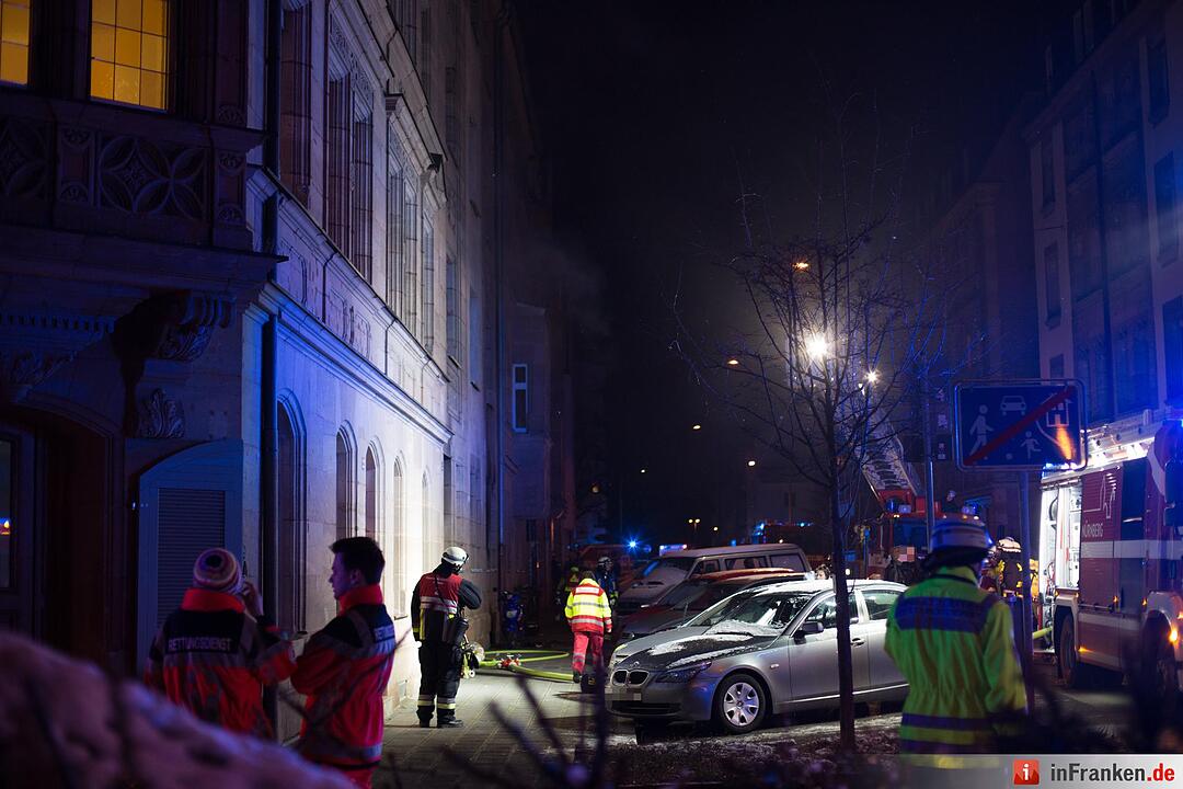 Frau stirbt bei Wohnungsbrand in Nürnberg