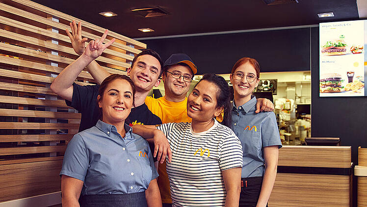 Mit einer neuen Kampagne will McDonalds sein Image als Arbeitgeber aufbessern.