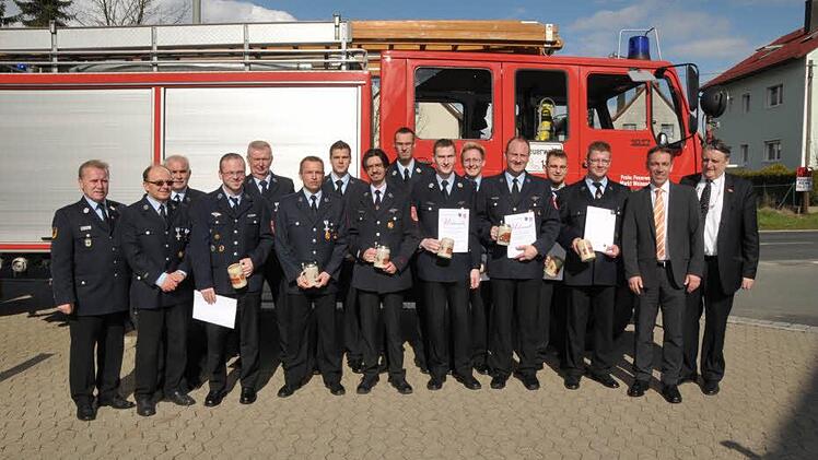 Aktivenehrung für 10 und 20 Jahre