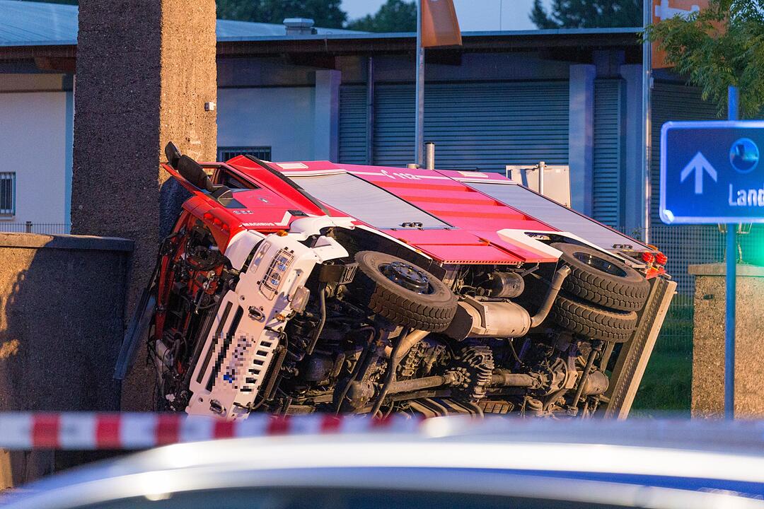 Unfall mit Feuerwehr-Auto in Coburg: Ein Toter