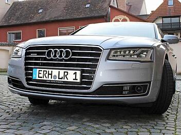 Das Dienstauto des Landrats wartet auf einen neuen Fahrer. Foto: Andreas Dorsch