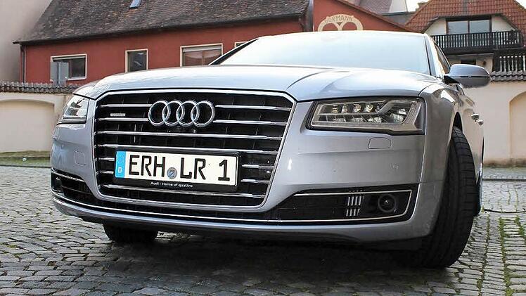 Das Dienstauto des Landrats wartet auf einen neuen Fahrer. Foto: Andreas Dorsch