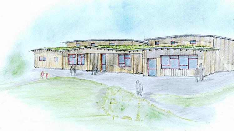 So soll der Grundstufenbau aussehen. Entwurf: Architekturbüro Pastner