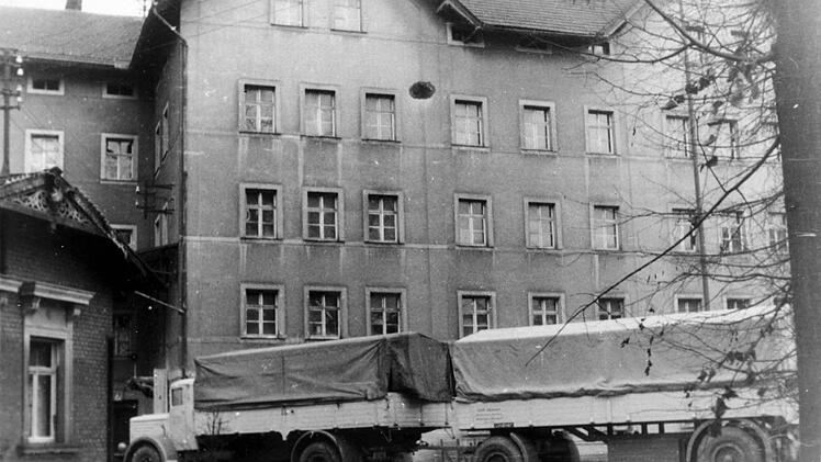 Der Bau Ende der 1950er Jahre.