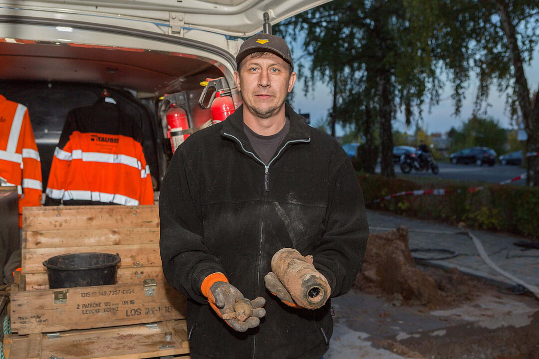 Kampfmittelfund aus dem Zweiten Weltkrieg in Fürth gefunden