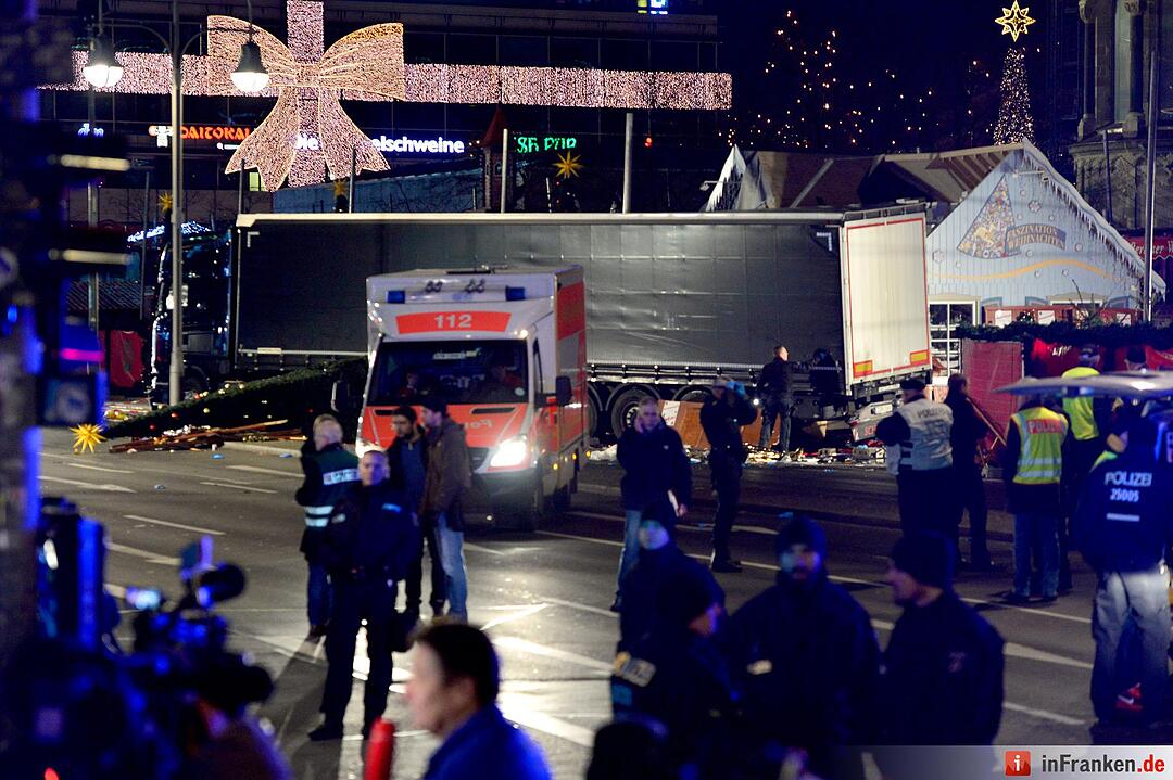 Möglicher Anschlag mit Lastwagen auf Weihnachtsmarkt
